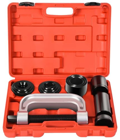 DHA Ball Joint Press Removal Kit, Heavy Duty Ball Joint Installer Remover Service Tool, for Most 2WD and 4WD Cars Light Trucks