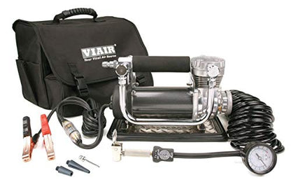 VIAIR 440P - 44043 Portable Compressor Kit , Black, Tire Pump, Truck/SUV Tire Inflator, For up to 37 Inch Tires