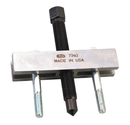 OTC 7393 Gear and Pulley Puller - Removes Timing Gears, Fan Pulleys, Harmonic Balancers, and Other Parts with Tapped Holes; 1-1/2" to 4-1/4" Spread, 5-1/2" Long Forcing Screw