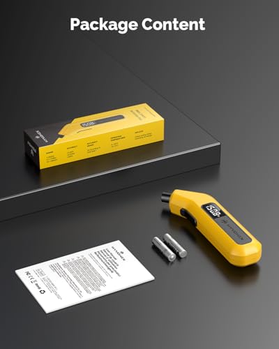 Tire Pressure Gauge Digital 200 PSI, HYVOHEX Tire Gauges for Tire Pressure with AAA Batteries, Visual LED Display Tire Gauge with Backlight, Digital Tire Gauge for Car Truck Motorcycle Bicycle - color: Yellow