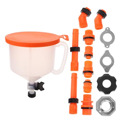 PRETYZOOM 1Set Spill Coolant Filling Kit Automotive Radiator Funnel Accessory with Switch Design Compatibility for Easy Coolant Handling Tasks