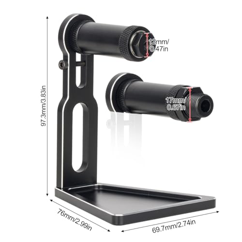 12MM 17MM Hex Wheel Tire Balancer Tool Aluminum for 1/10 1/8 1/7 Rc Tire Dynamic Balance Support Base RC Car Upgrade Parts