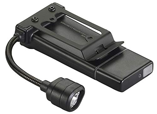 Streamlight 61126 ClipMate 70-Lumen 500-Candela White LED Flashlight, Black - style: With AC Adapter