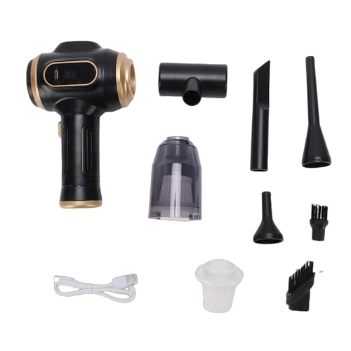 Portable Car Vacuum Cleaner, Cordless Handheld Vacuum with 5000Pa Suction, Rechargeable Mini for Car Interior, 3000mAh Battery, Compact Design for Auto Detailing