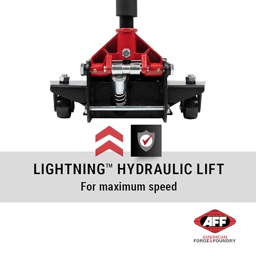 AFF 2 Ton Floor Jack - Long Chassis Low Profile Car Jack - Lightning Lift Hydraulic - Super Duty - style: Long Chassis