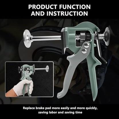 RAMATA 24300 Single Speedy Brake Pad Spreader, Brake Caliper Compresser, Disc Brake Caliper Compression Tool Compatible with Most Vehicle &Trucks - size: 24300