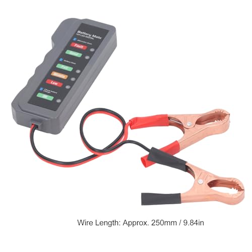 BM310 12V Battery Tester with Alternator Test, Car Battery Load Tester, Automotive Batteries Analyzer for Cars, Trucks, Boats, RV, SUV, Marine with Accurate Readings