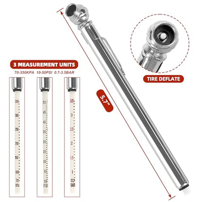 1/4’’ Air Compressor Fittings with Blow Gun Kit, Tire Gauge, Air Chuck, 20PCS