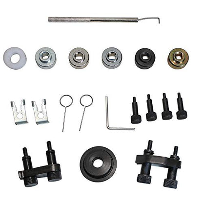 DPTOOL EA888 1.8 2.0 TSi TFSi Camshaft Crankshaft Engine Timing Tool Compatible with Audi VW 2006-2018 Replace T10352 T10368 T40196 T10354 T10060A T40011 T40098 T40267 T40271 (Upgrades Version) - size: 19PC Small Kit