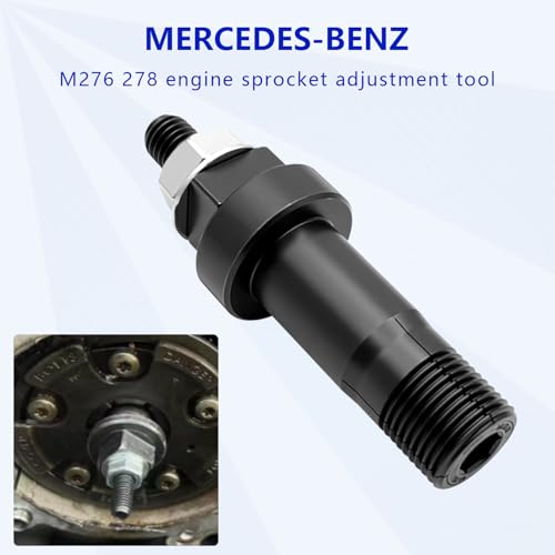 ZKTOOL Engine Timing Gear Camshaft Adjustment Tool Kit Compatible with Mercedes-Benz M272 M273 M276 M278, Prevents Tooth Jumping, Non-Destructive Rotation Angle, Real Car Test