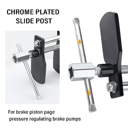 Brake Caliper Compression Tool - Heavy Duty Disc Brake Pad Spreader Tool for Brake Piston - Universal Car Accessories Brake Caliper Piston Tool Fits Car Truck SUV