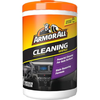 Armor All Car Cleaning Wipes, Wipes for Car Interior and Car-Exterior, 90-Wipes Each (Pack of 6) - size: 90ct (Pack of 6)