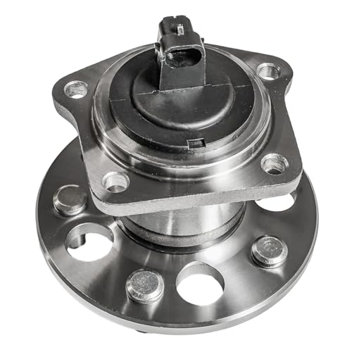 Detroit Axle - Pair Rear Wheel Hub and Bearing Assembly for Toyota Sienna 1998 1999 2000 2001 2002 2003 5 Lugs w/ABS - style: 512041 x2/Pair