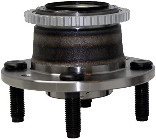 Detroit Axle - Rear Left and Right Wheel Hub and Bearing Assembly Replacement for Ford Escort Mazda MX-3 Protege Mercury Tracer 4 Lug W/ABS - 2pc - style: 512161 x2/Pair