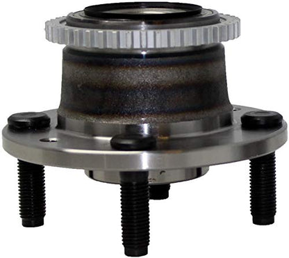 Detroit Axle - Rear Left and Right Wheel Hub and Bearing Assembly Replacement for Ford Escort Mazda MX-3 Protege Mercury Tracer 4 Lug W/ABS - 2pc - style: 512161 x2/Pair