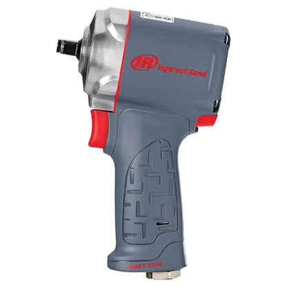 Ingersoll Rand 36QMAX 1/2" Drive Air Impact Wrench | Features up to 470 ft-lbs torque output, ideal for assembly, disassembly, and suspension work - style: 36QMAX - 1/2" Ultra-Compact Impact Wrench with Quiet Technology