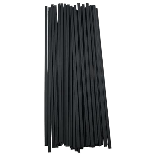 40PCS 9.8 Inch PP Plastic Welding Rods Polypropylene Hot Air Gun Tool for Automotive Bumper Repair Rods Fenders Black