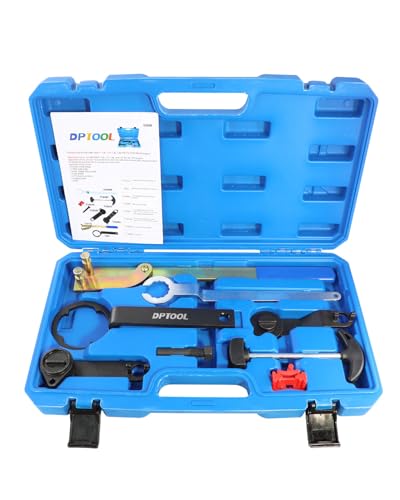 DPTOOL Engine Timing Tool Set for VAG EA211 1.0L 1.2L 1.4L 1.6 FSI TSI TFSI | 8PCS Camshaft and Crankshaft Timing Tool for VW Audi A3 Golf VII Jetta Skoda Octavia Seat Leon EA211 Petrol Engine - size: 8PC