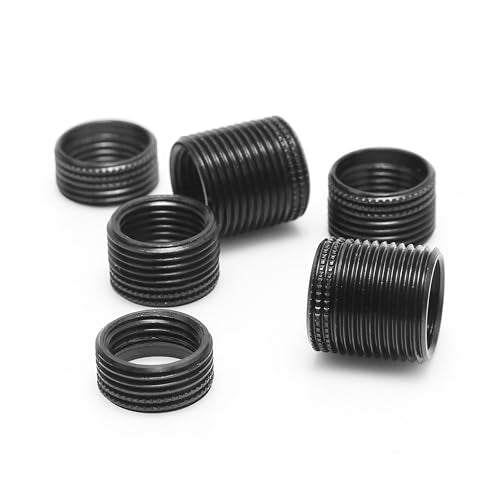 OEMTOOLS 25648 Fix-A-Thread Spark Plug Saver Inserts, Metric, M14 - 1.25, Socket Rethreading Kit Components For Car, Truck, RV, And Aviation Repair, 14mm Thread - style: M14 Locking Inserts