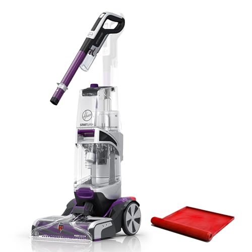 Hoover SmartWash Pet Cleaner with Spot Chaser Wand and Storage Mat | Automatic Cleaning & Dry Technology, Auto Mix, Deep Carpet Shampooer, Use with a Hoover Carpet Cleaner Solution - style: SmartWash Pet with Mat