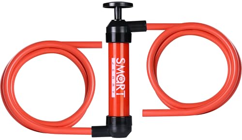 Cordless Fuel Transfer Pump, Gas Siphon Pump for Gasoline, Hand Siphon Pump | Portable Fluid Transfer Pump for Oil, Gasoline, Transmission, and Water, Liquid Fuel Syphon Pump, Max 3 GPM High Flow