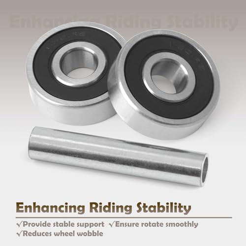 6301RS Wheel Bearing Set Compatible with Tuttio Soleil01 Ebike Bearings Designed for Smooth and Reliable Electric Bicycle Wheel Rotation