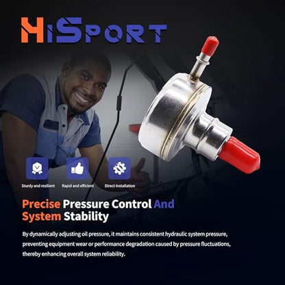 HiSport Fuel Injection Pressure Regulator PR323 Replacement for Dodge Ram 1500 2500 3500 Pickup 2500 3500 Van Dakota Ramcharger 1996 1997 1998 1999 2000 2001 2002 2003 - size: HSFPR323