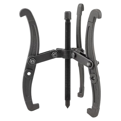 ChgImposs 14 Inch 2 Jaw / 3 Jaw Gear Puller, Multifunction Standard Carbon Steel Bearing Puller with 4 Single Hole Claw Pullers for Car/Mechanical Repairing - size: 14Inch
