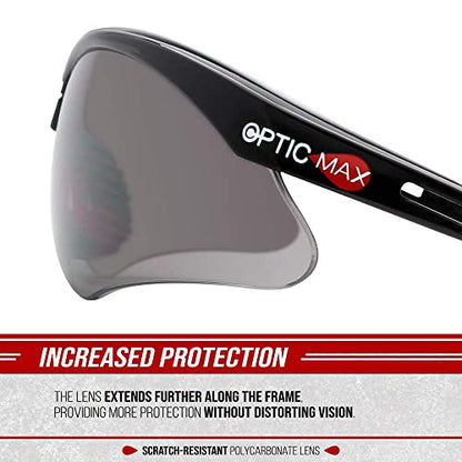 Glove Station Optic Max Anti-Fog Safety Glasses for Men & Women | Clear, Amber & Gray Lenses, Anti-Fog, Scratch-Resistant - ANSI Z87.1 Compliant - color: Gray, size: 6 Pair