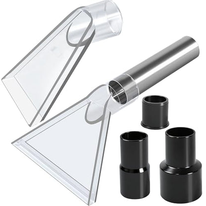 Shop Vac Extractor Attachment Kit with 2-1/2", 1-7/8" & 1-1/4" Adapters, Universal Wet Dry Vacuum Attachment for Carpet Cleaning, Upholstery, Auto Detailing & Spot Cleaning (Small+ Large) - size: Small + Large