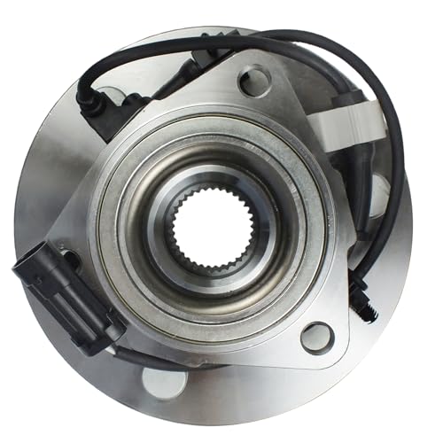 515036 Front Wheel Bearing Hub Assembly for Cadillac Escalade EXT ESV 2002-2006, Chevrolet Express 1500 2500 Suburban Tahoe Silverado 2003-2014, GMC Sierra Savana Yukon 1999-2006 AWD 4WD - size: 515036