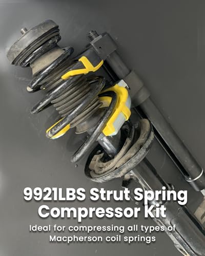 SIXIWANZI Spring Compressor Tool, Universal Coil Spring Compressor Tool | Heavy Duty