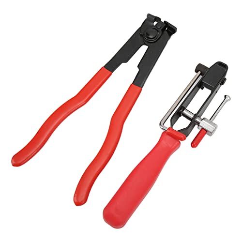 Cv Boot Clamp Pliers Kit, 2Pcs Stainless Steel Ear Clamp Boot Pliers, Automotive CV Banding Tool Kit