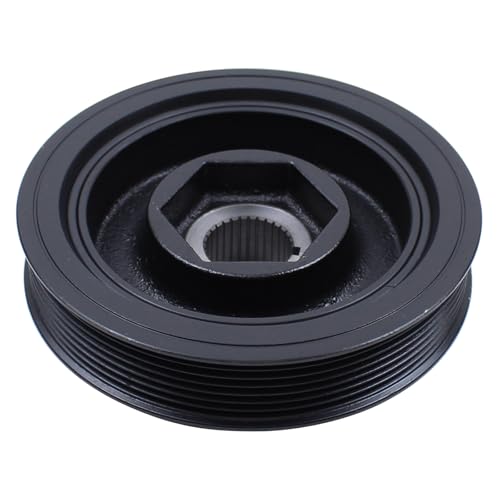 MOTOKU Engine Harmonic Balancer Crankshaft Pulley | for Honda Element 2003-2006, CR-V 2002-2006, Accord 2003-2005, for Acura TSX 2004-2008, RSX 2002-2006