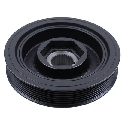MOTOKU Engine Harmonic Balancer Crankshaft Pulley | for Honda Element 2003-2006, CR-V 2002-2006, Accord 2003-2005, for Acura TSX 2004-2008, RSX 2002-2006