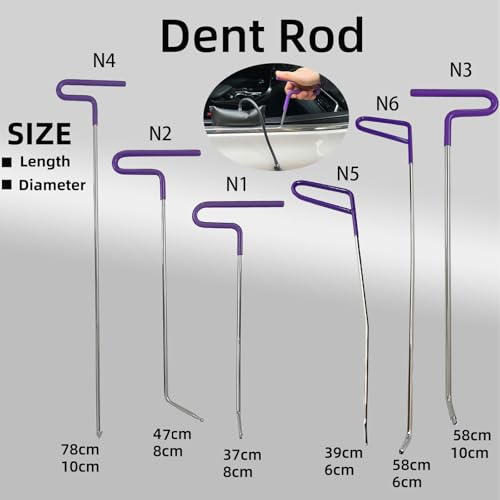 M16 Big Size Slide Puller,190 PCS Paintless Dent Removal tools Kit,Auto Body Hail Removal Tool, Bodywork Dings Dent Puller Remover kit,A Complete Car Dent Repair Tools Set for Professional Auto Repair - size: 190PCS