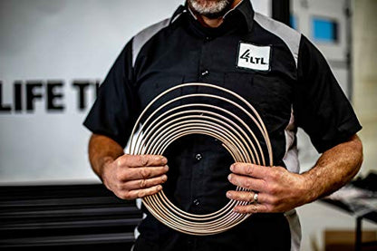 4LIFETIMELINES Professional Brake Line Flare Kit for Single, Double (SAE) Flares & Bubble (ISO) Flares - 2 Flaring Bars, 12 Flaring Dies, Tubing Cutter, Tubing Reamer, & Storage Case - size: Professional Kit