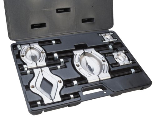 OTC 1183 Bearing Splitter Combo Set - Contains Four of OTC's Most Popular Bearing Splitters, Pulley Pulling Attachment, and Rugged Organizer Case
