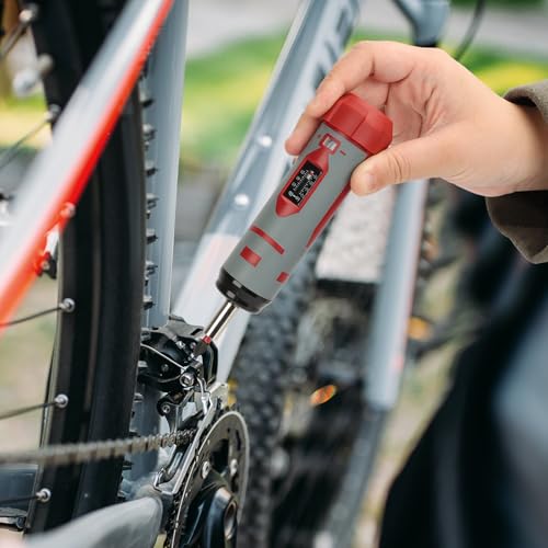 Torque Screwdriver Set 7.91 N·m (10-70 in-lbs) 1/4" Drive with 40 S2 Bits, Extended Bits Holder, Sleeve and Storage Bag, Perfect for Bike Repair, Scope Mounting, and Professional Maintenance | With Extended Bits Holder & Sleeve Perfect for Bike Repair, Sc