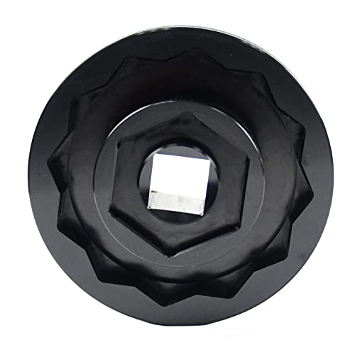 (30mm+55mm) Front Rear Wheel Axle Nut Socket Tool for Ducati Motorcycle Panigale V4, Street fighter 1098, Monster 1200 (Black) - color: Black