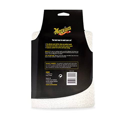 Meguiar's X3002 Microfiber Wash Mitt,Super-Thick,Reusable Wash Mitt for Ultimate Finish,Safe on Clear Coats,Leaving You with A Show Car Finish,(Pack of 6) - size: 6 Count, style: Microfiber Wash Mitt