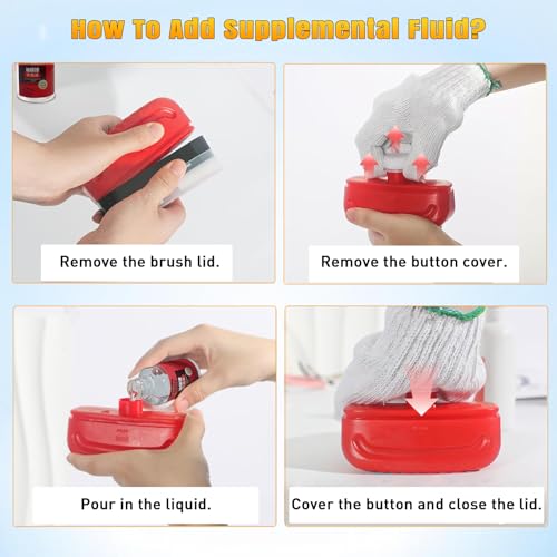 Automotive Cleaning Brush, Reusable Windshield & Glass Cleaner, Oil & Dirt Remover, Improves Visibility, Ergonomic Hydrophobic Tool for Car and Home Use