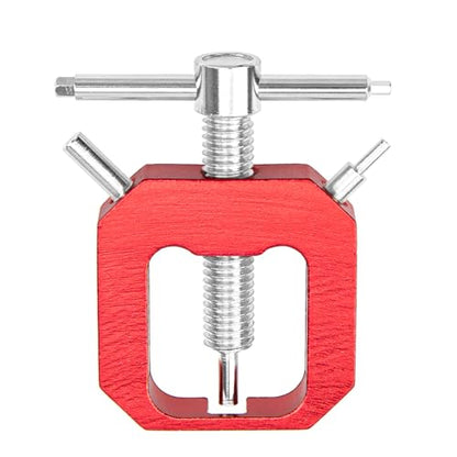 1/8 1/10 RC Motor Gear Puller Remover Universal Pinion Gear Tooth Extractor Repair Tool for 1:8 1:10 Scale Crawler Truck Car Upgrade Parts HSP HPI Axial SCX10 Traxxas RC4WD Redcat (Red) - color: Red