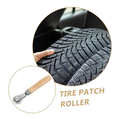 2pcs Tire Repair Roller Kit Tire Patch Tools Handle Lightweight Design for Quick Repairs
