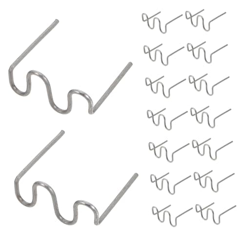 1000 Pieces Hot Staples Welding Rods for Plastic Bumper and Dashboard Repair Kit 0.6mm 0.8mm Compatible Car Lamp Holder and Plastic Rings