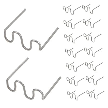 1000 Pieces Hot Staples Welding Rods for Plastic Bumper and Dashboard Repair Kit 0.6mm 0.8mm Compatible Car Lamp Holder and Plastic Rings