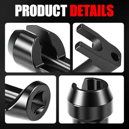 Fuel Injector Socket Set and Injector Removal Tool, 3418 Injector Removal Tool, Compatible with Ford Powerstroke 6.7L Diesel 2011-2018, Fit for F-250 F-350 F-450 F-550. | Injector Removal Tool, Compatible with Ford Powerstroke 6.7L Diesel 2011-2018, Fit f