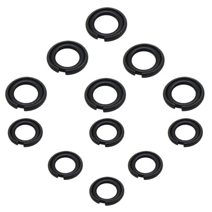 1/2"" & 3/8"" Impact Wrench Retainer Rings with O-Ring Fit for Electric Wrench/Pneumatic Wrench, Impact Wrench Tool Parts and Accessories (6+6/Sets)