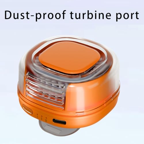 USB Rechargeable Small Clip On Fan Neck Waist Fan for Home And Outdoor Travel