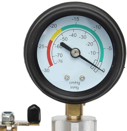 Coolant Vacuum Refill Kit Radiator Cooling System Vacuum Refilling Gauge Tool with 32mm 35mm 40mm 45mm Apdapters